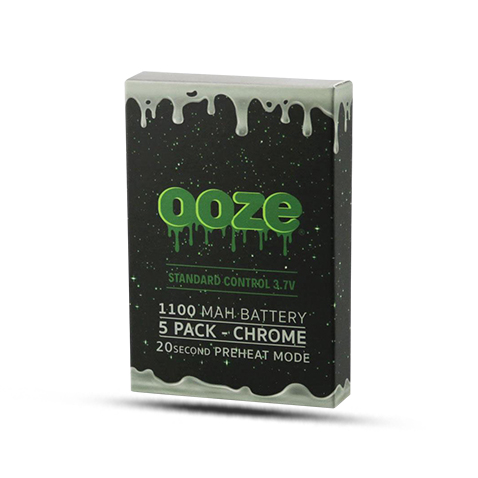 OOZE STANDARD BATTERY 1100MAH3.7V CHROME